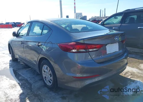 2018 Hyundai Elantra Se from USA, damaged, VIN 5NPD74LF4JH252519